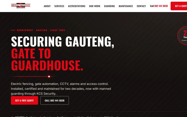 The SPB Electronics homepage