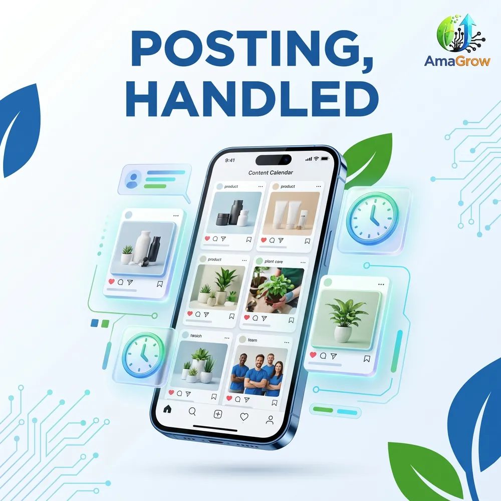 Social media management for small businesses in your own voice
